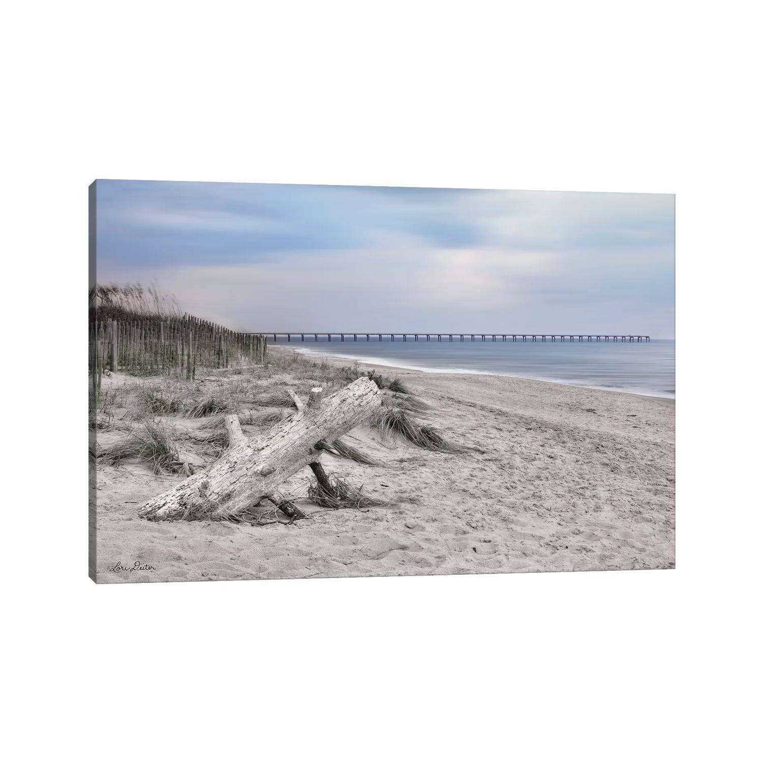 iCanvas "Outer Banks Beach" by Lori Deiter Canvas Print - Bed Bath